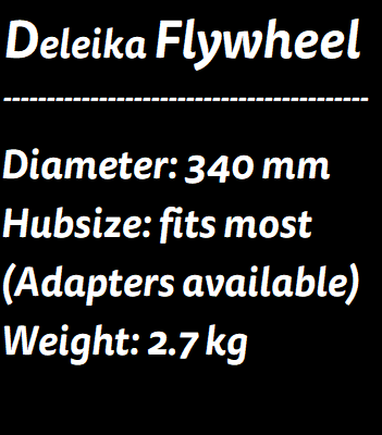 Deleika flywheel text